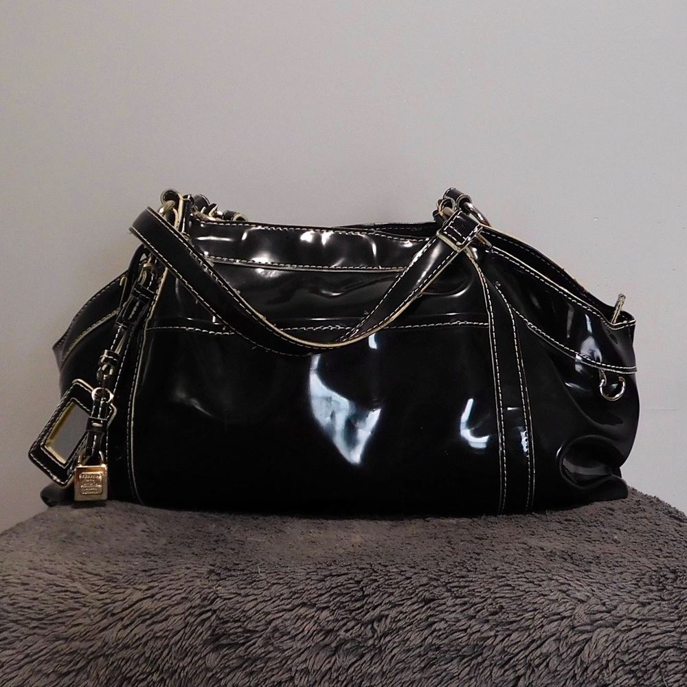 VINTAGE Liz Claiborne black purse